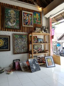 Malerkunst galleri i Ubud